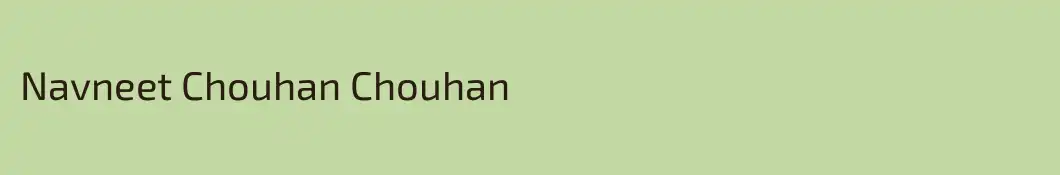 Navneet Chouhan Chouhan